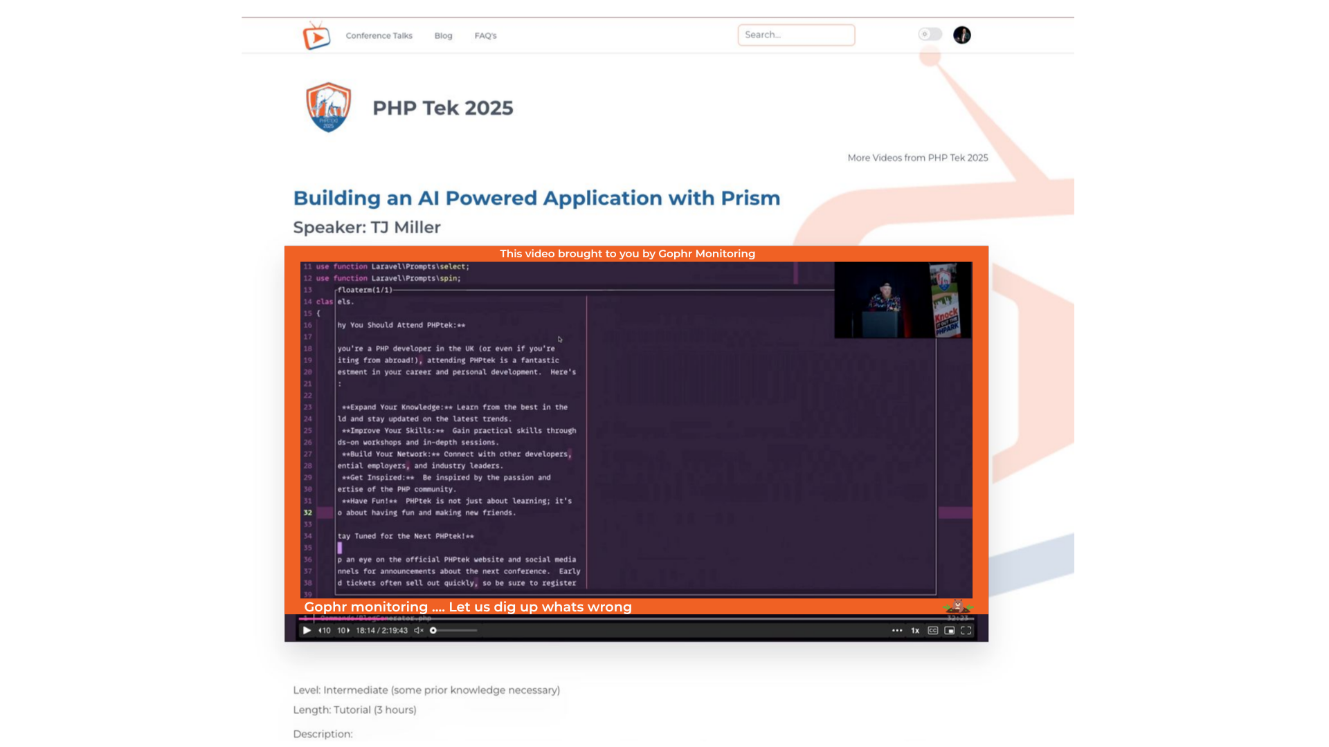 PHPTek.TV overlay sample preview - click to enlarge